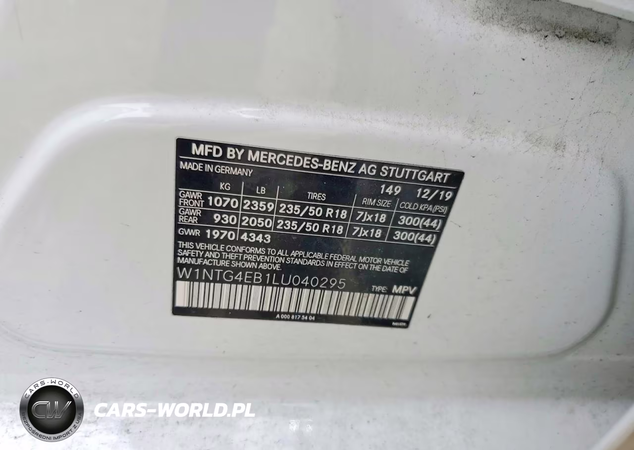 2020 Mercedes-Benz Gla 250 VIN:W1NTG4EB1LU040295 - 12