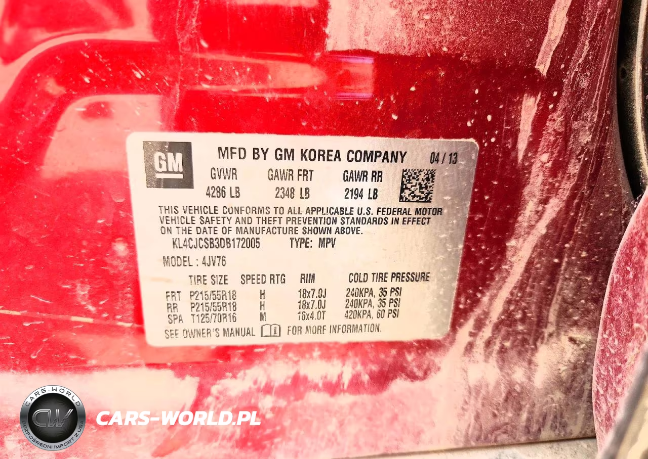 2013 Buick Encore VIN:KL4CJCSB3DB172005 - 12