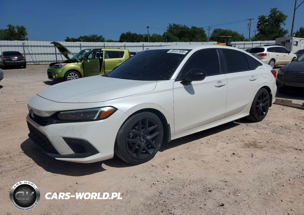 2022 Honda Civic Sport VIN:2HGFE2F56NH564993 - 1