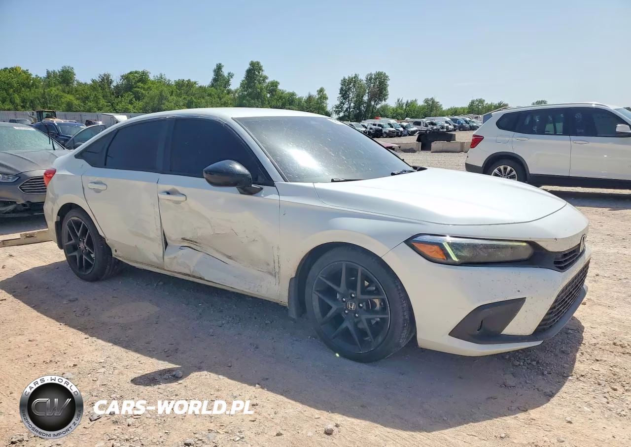 2022 Honda Civic Sport VIN:2HGFE2F56NH564993 - 4