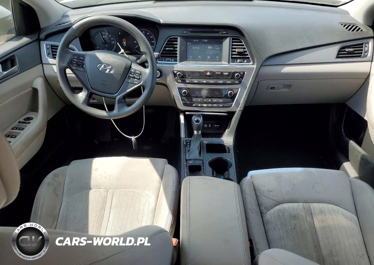 2017 Hyundai Sonata Hybrid Se VIN:KMHE24L1XHA044021 - 8