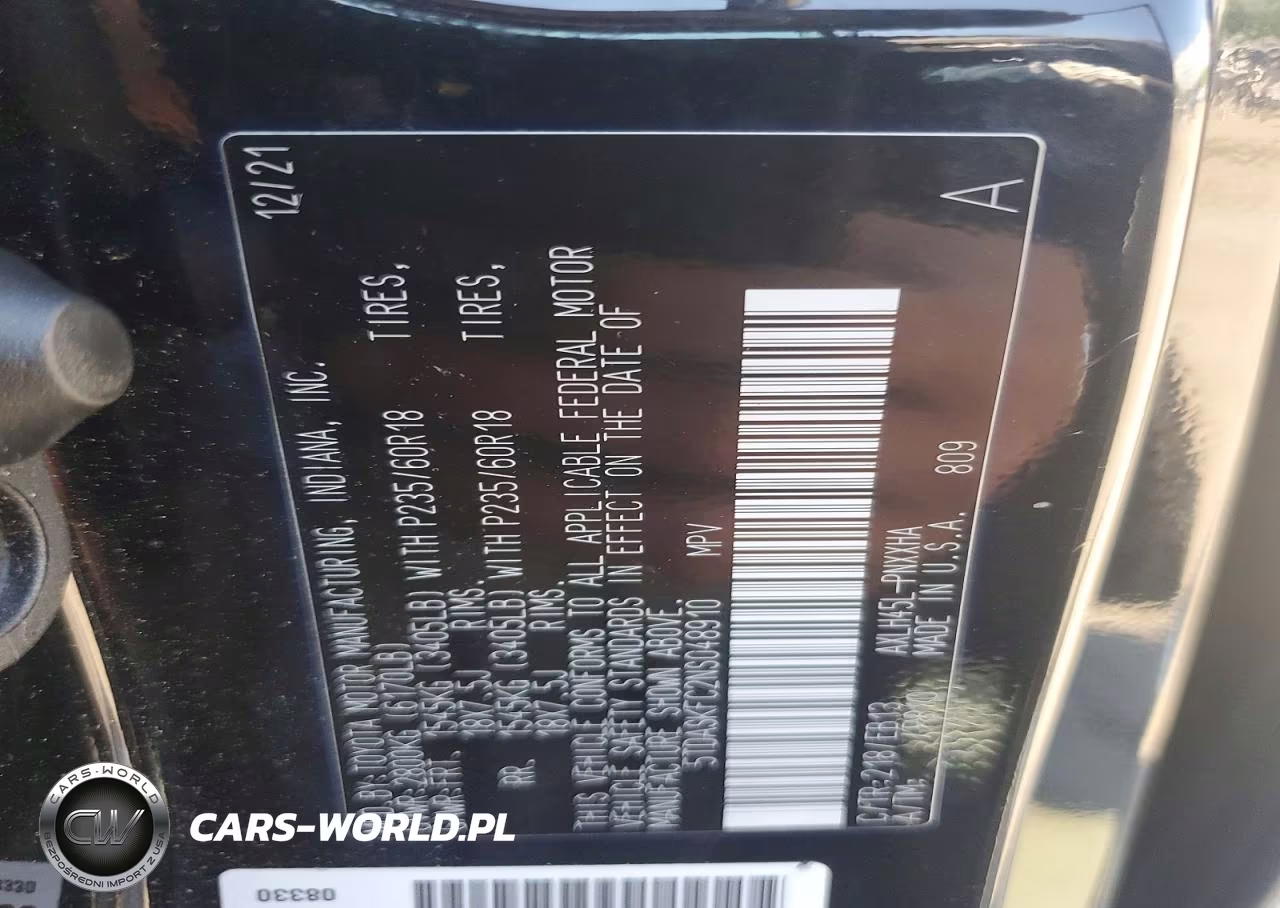 2022 Toyota Sienna Xle VIN:5TDASKFC2NS048910 - 13