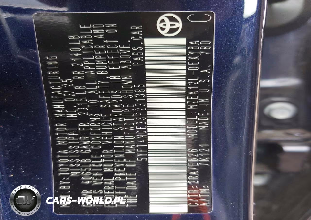 2025 Toyota Corolla Xse VIN:5YFT4MCE3SP231385 - 12