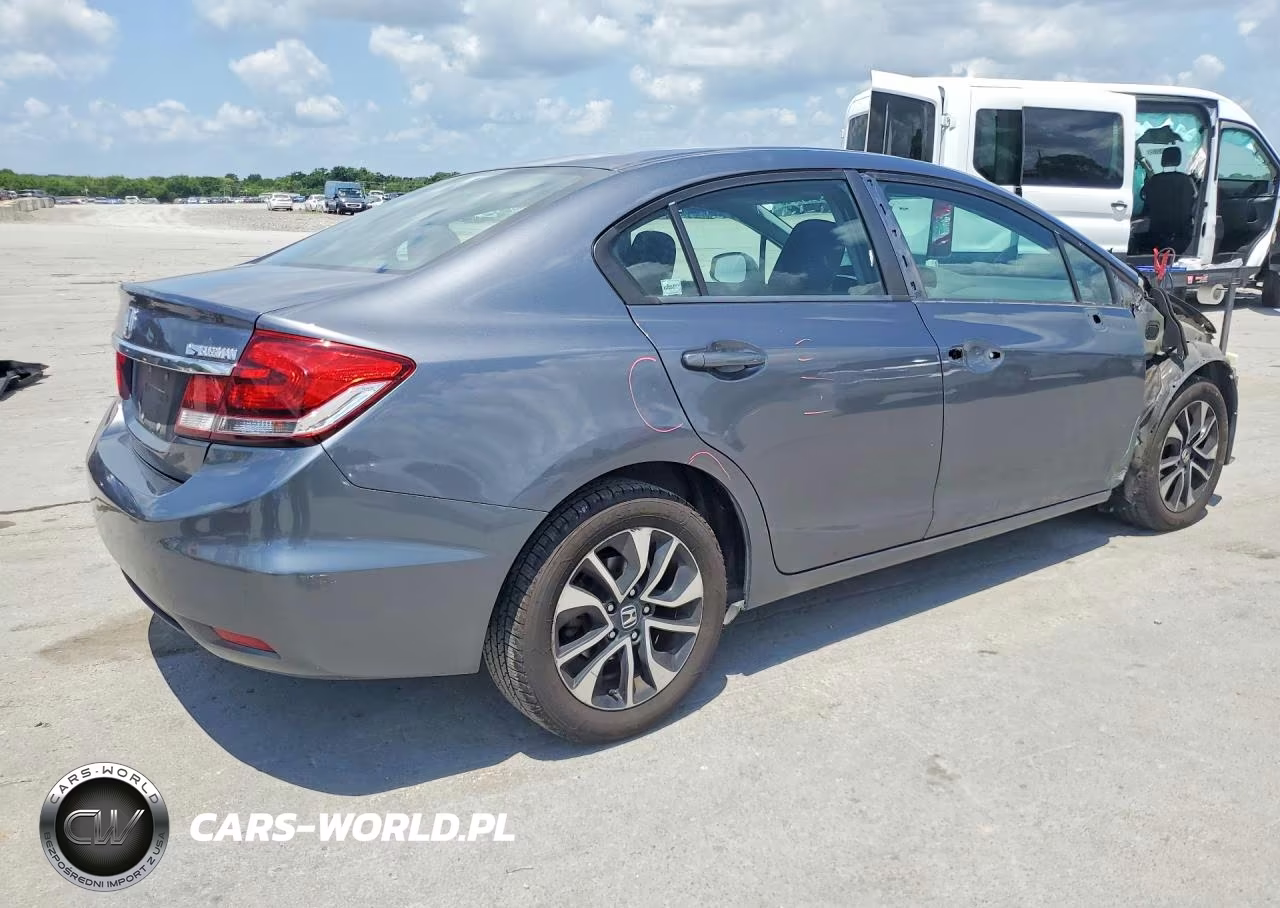 2013 Honda Civic Ex VIN:19XFB2F89DE222370 - 3