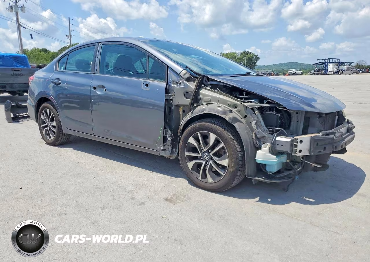 2013 Honda Civic Ex VIN:19XFB2F89DE222370 - 4