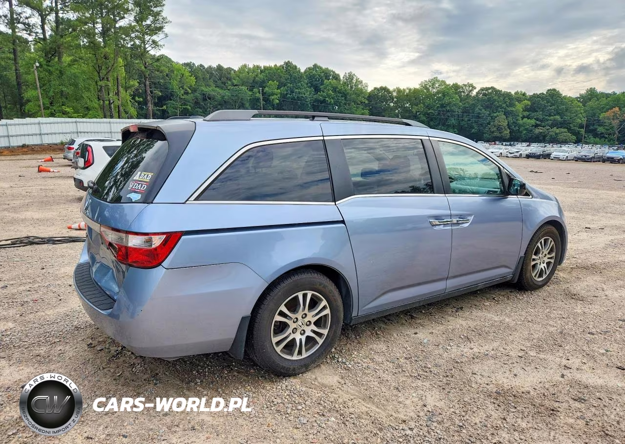 2012 Honda Odyssey Exl VIN:5FNRL5H65CB082821 - 3