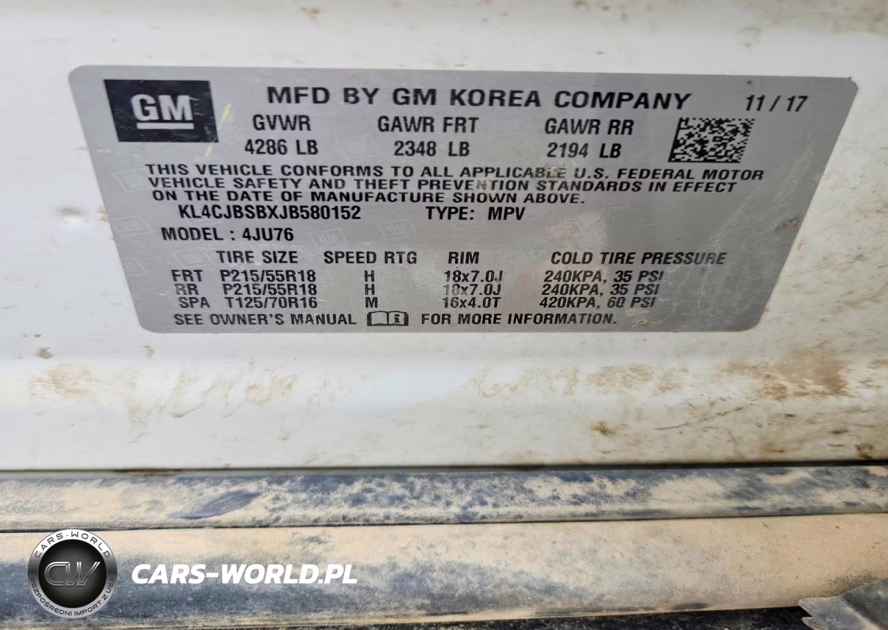 2018 Buick Encore Preferred Ii VIN:KL4CJBSBXJB580152 - 11
