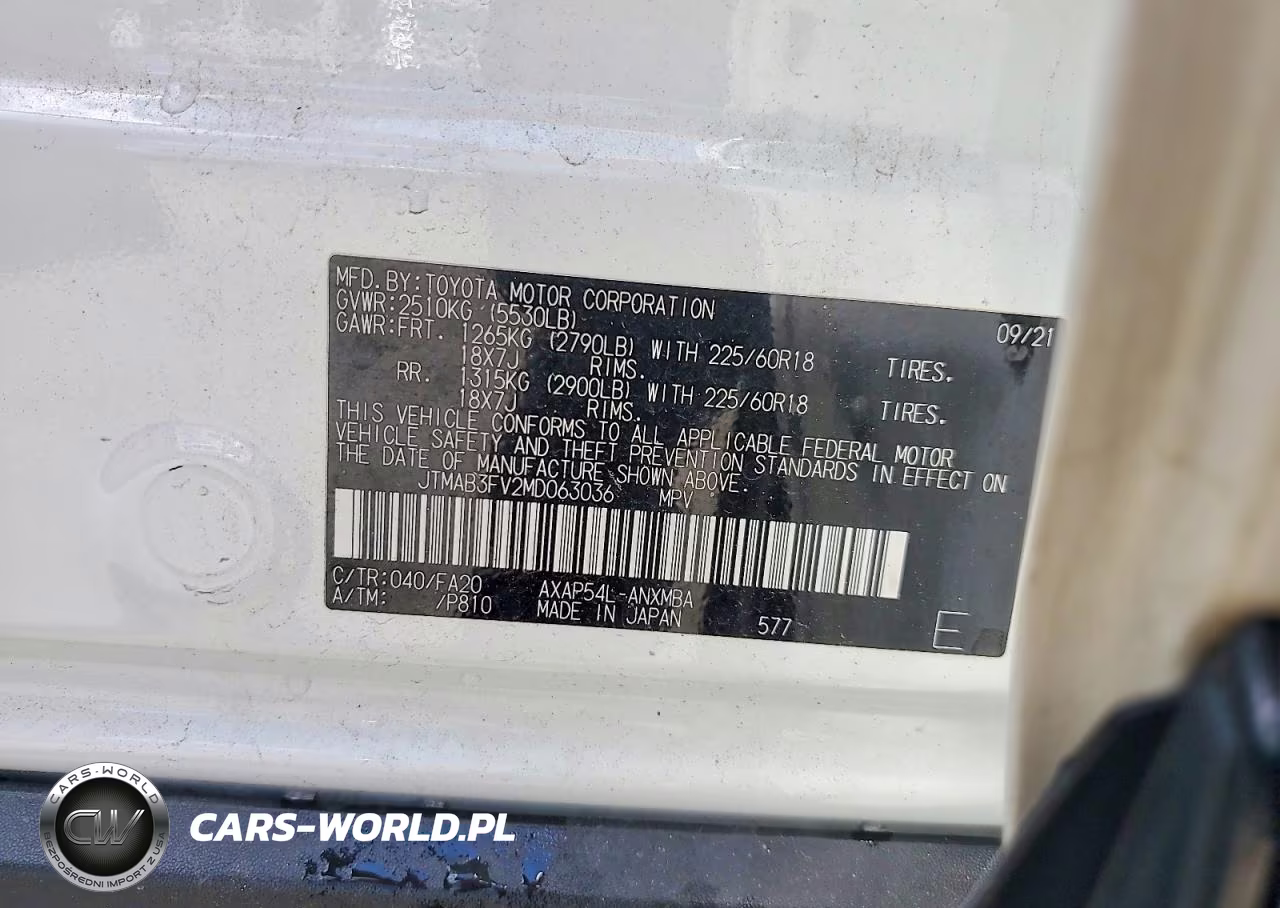 2021 Toyota Rav4 Prime Se VIN:JTMAB3FV2MD063036 - 13