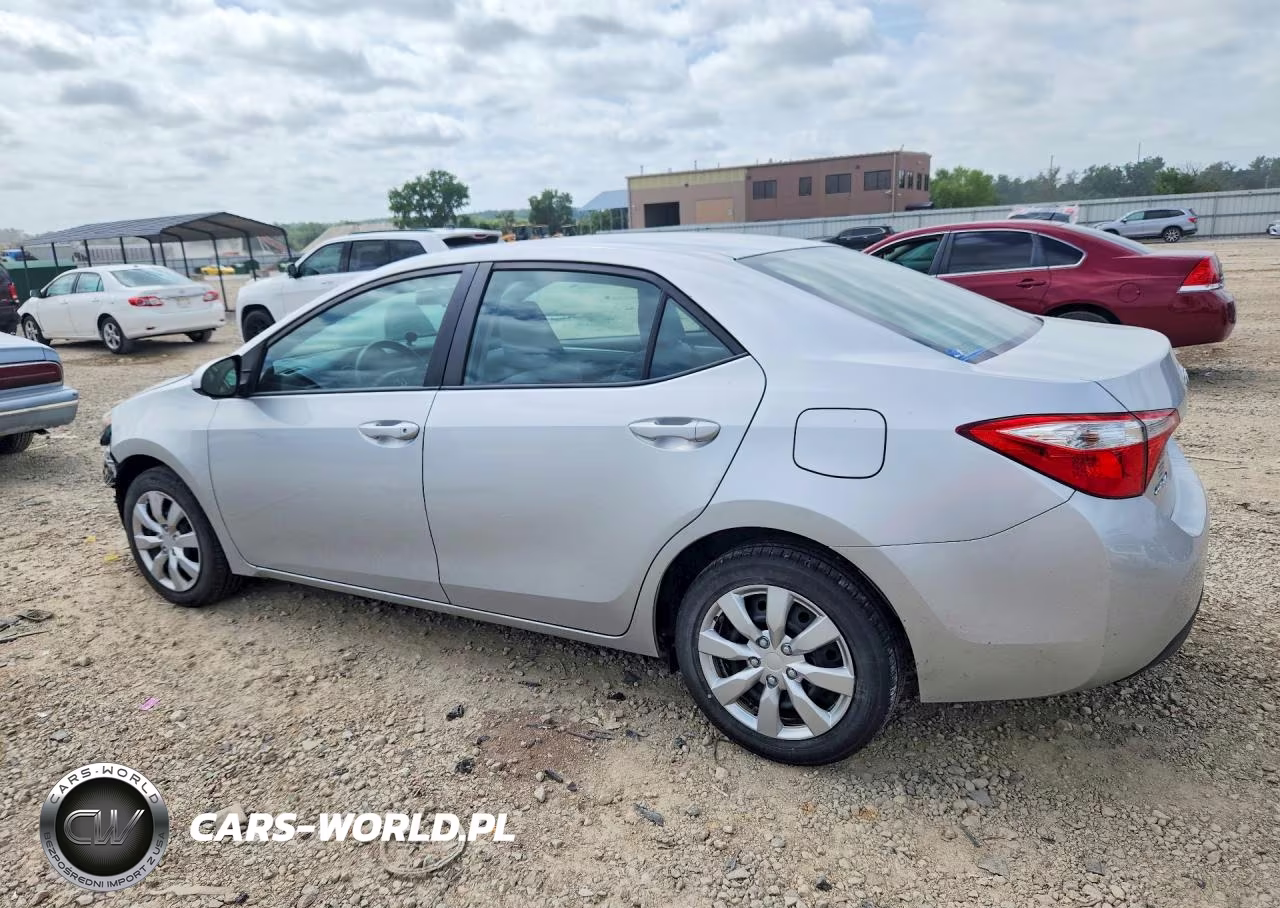 2016 Toyota Corolla Le VIN:5YFBURHE3GP448167 - 2