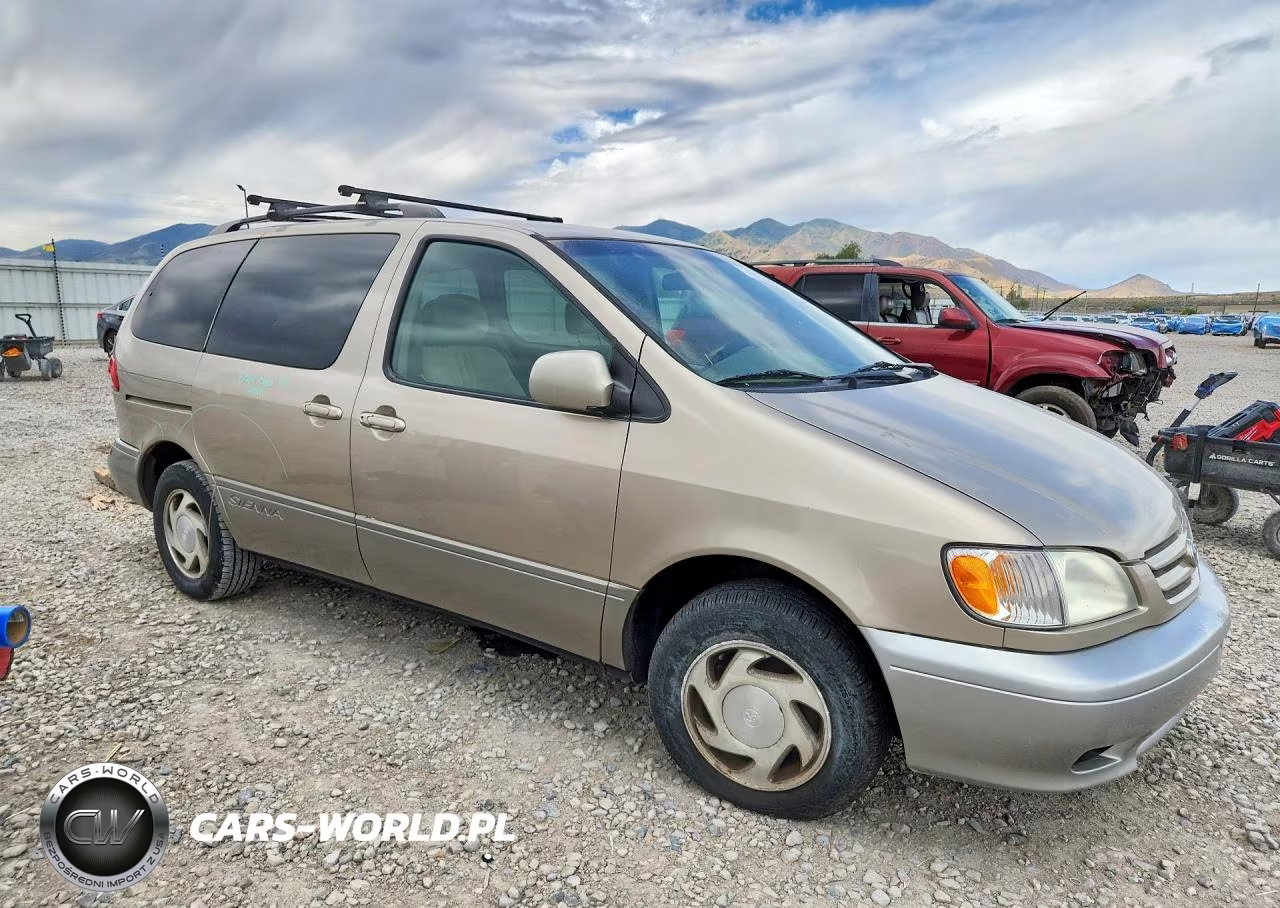 2003 Toyota Sienna Le VIN:4T3ZF13C13U515140 - 4