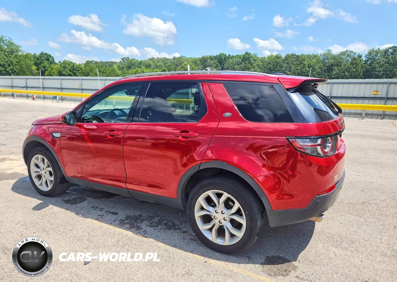 2015 Land Rover Discovery Sport Hse VIN:SALCR2BG4FH538003 - 2