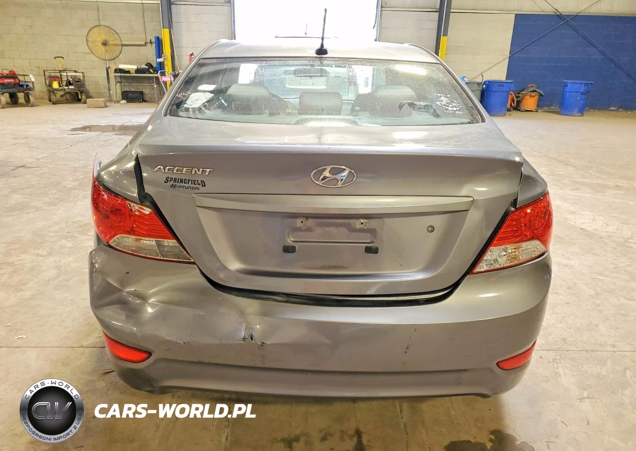 2013 Hyundai Accent Gls VIN:KMHCU4AE8DU489745 - 6