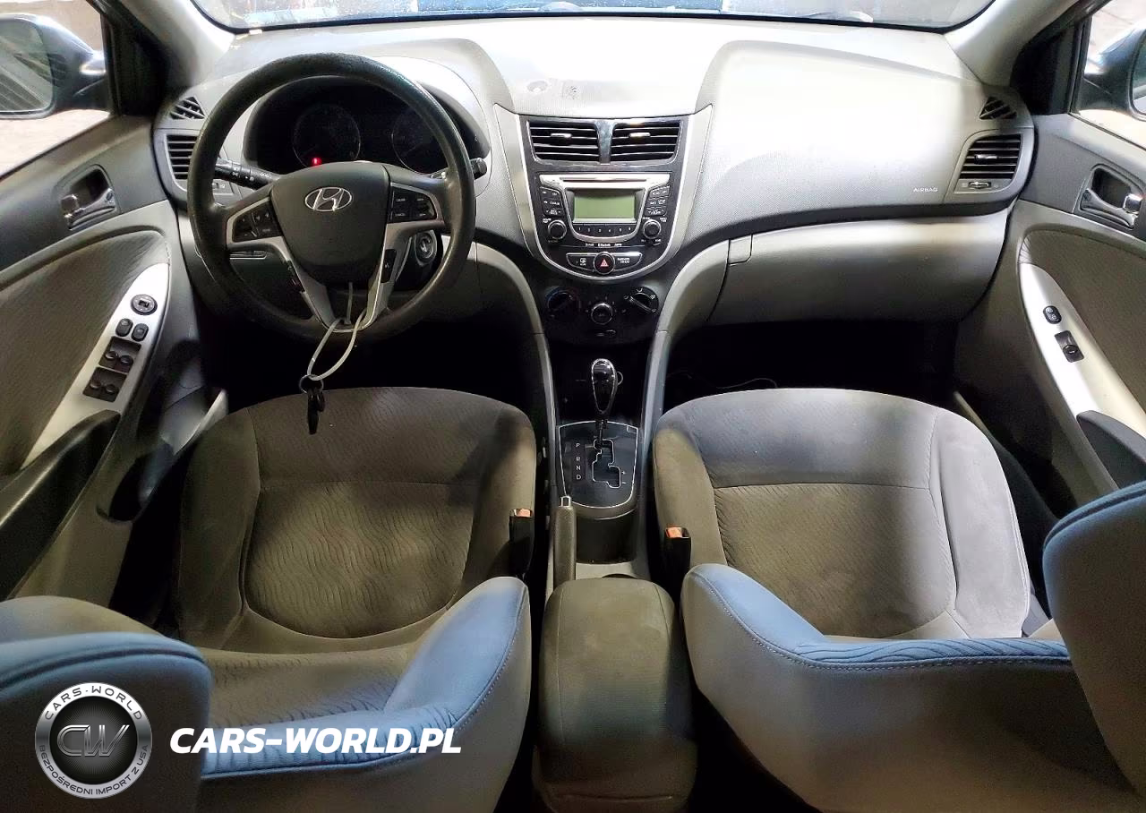 2013 Hyundai Accent Gls VIN:KMHCU4AE8DU489745 - 8