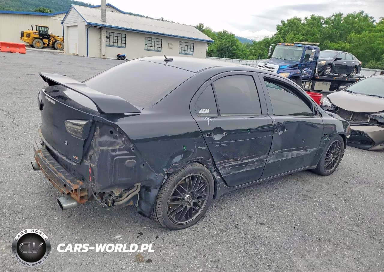 2011 Mitsubishi Lancer Ralliart VIN:JA32V6FV5BU033487 - 3