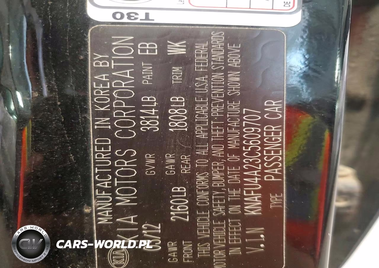 2013 Kia Forte VIN:KNAFU4A23C5609707 - 12