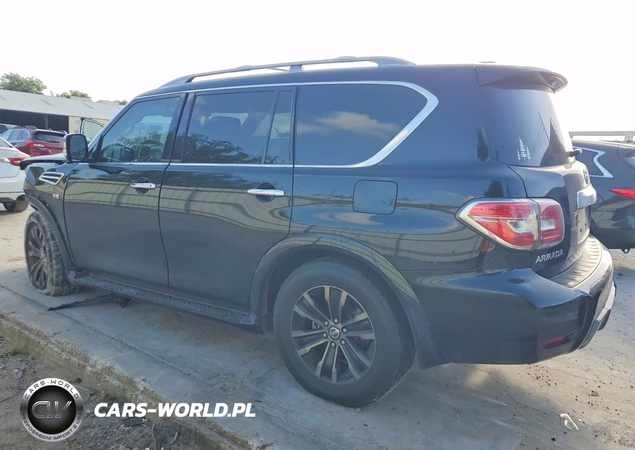 2019 Nissan Armada Platinum VIN:JN8AY2NF6K9352606 - 2