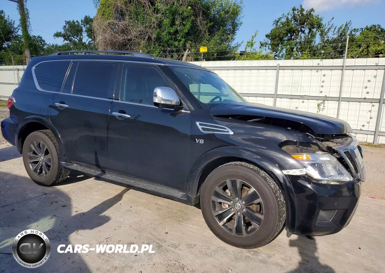 2019 Nissan Armada Platinum VIN:JN8AY2NF6K9352606 - 4