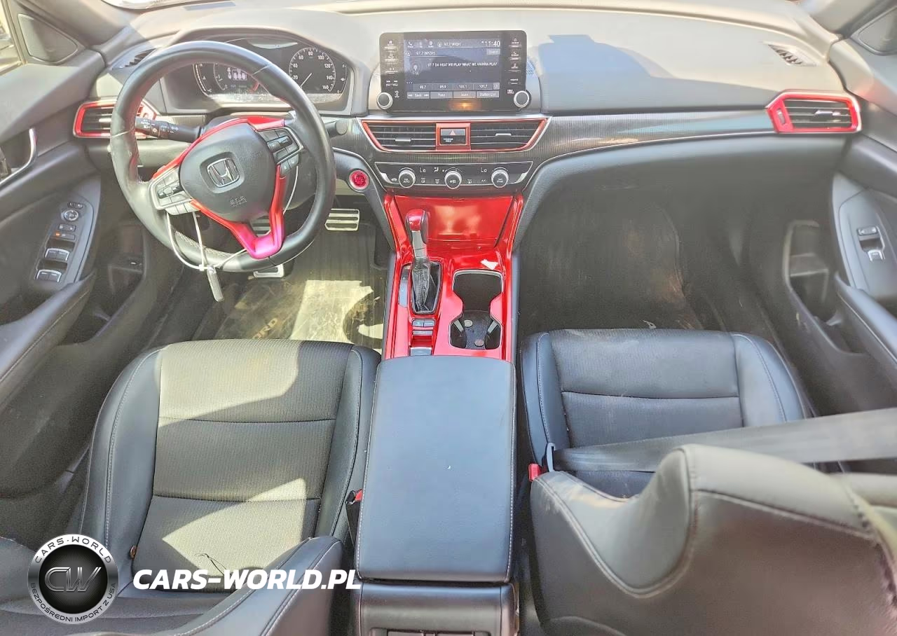 2021 Honda Accord Sport VIN:1HGCV1F32MA119501 - 8