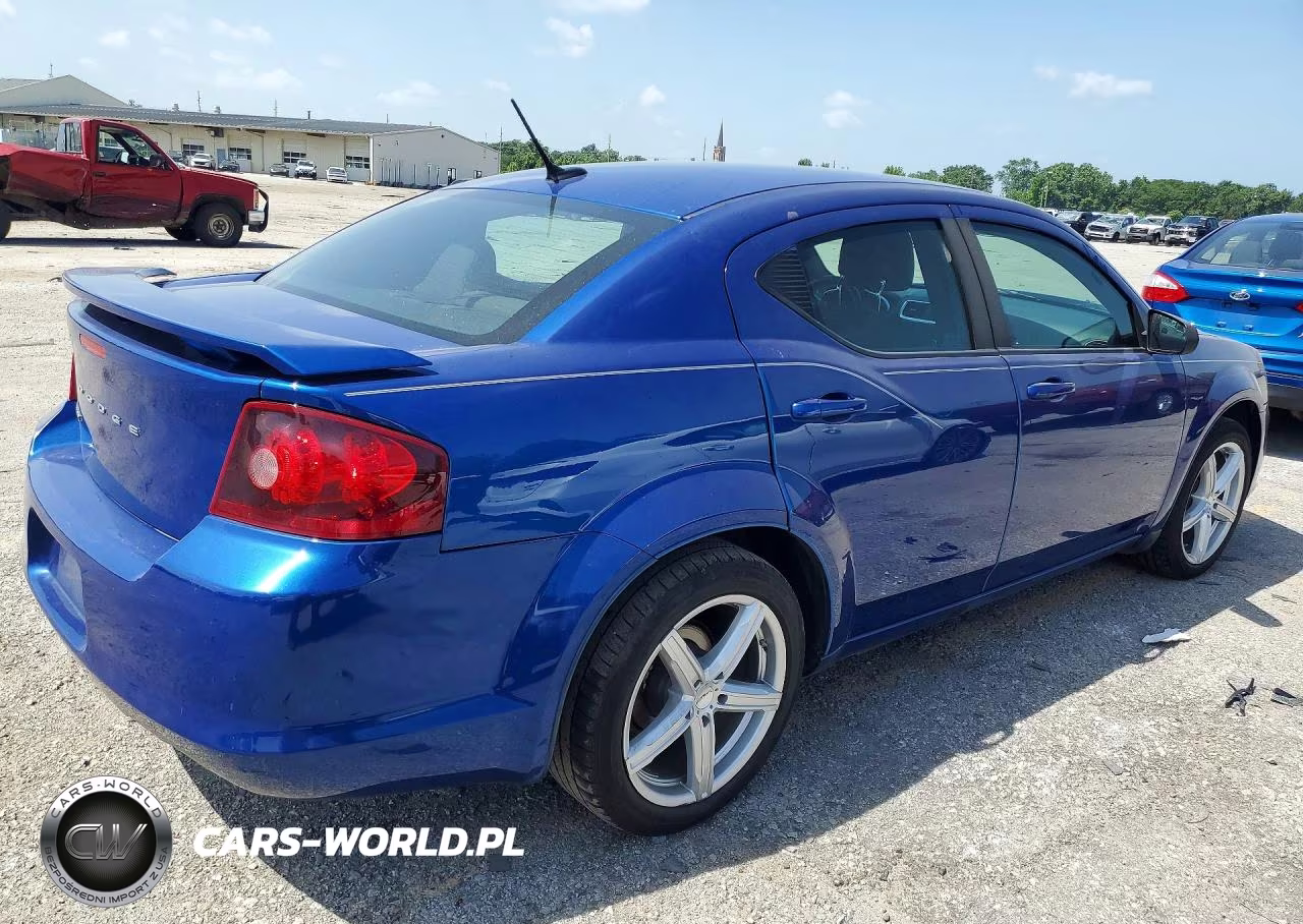 2014 Dodge Avenger Se VIN:1C3CDZAG4EN161435 - 3