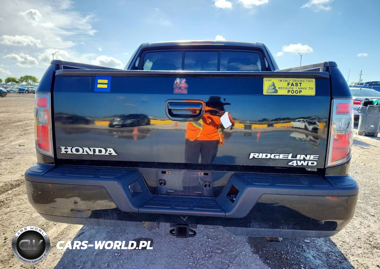 2012 Honda Ridgeline Rtl VIN:5FPYK1F51CB453787 - 6
