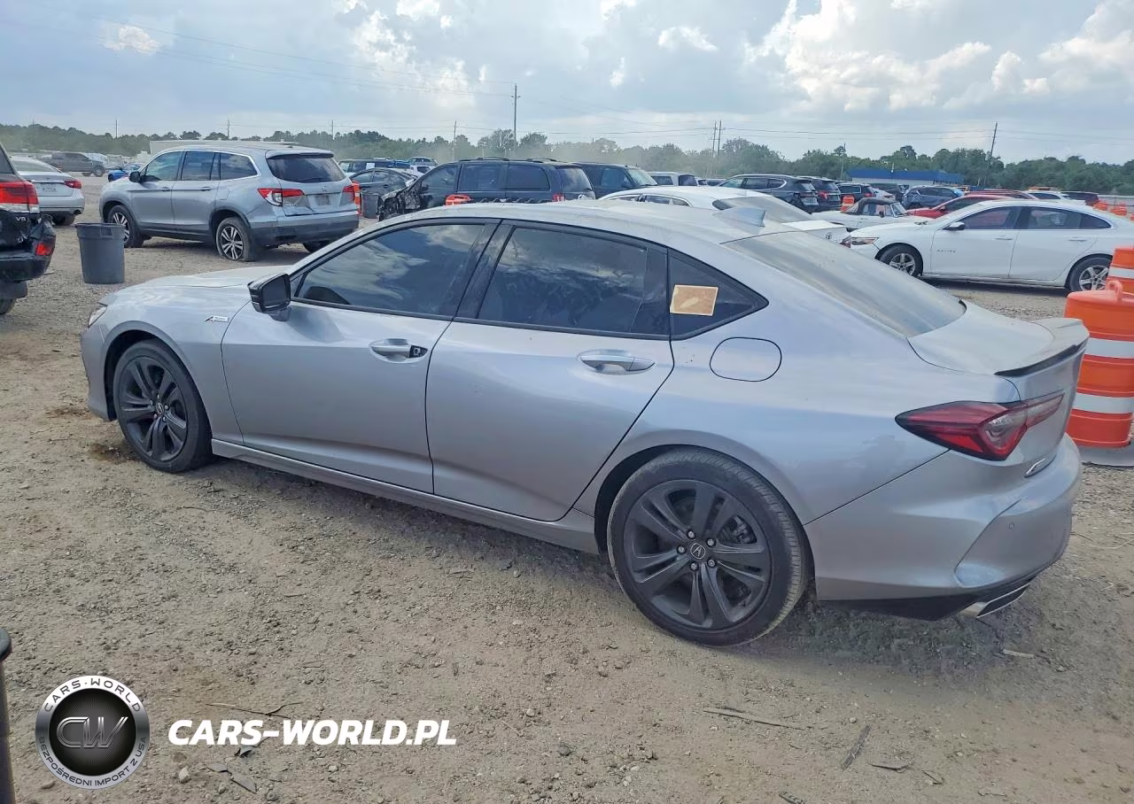 2021 Acura Tlx Tech A VIN:19UUB5F51MA012445 - 2
