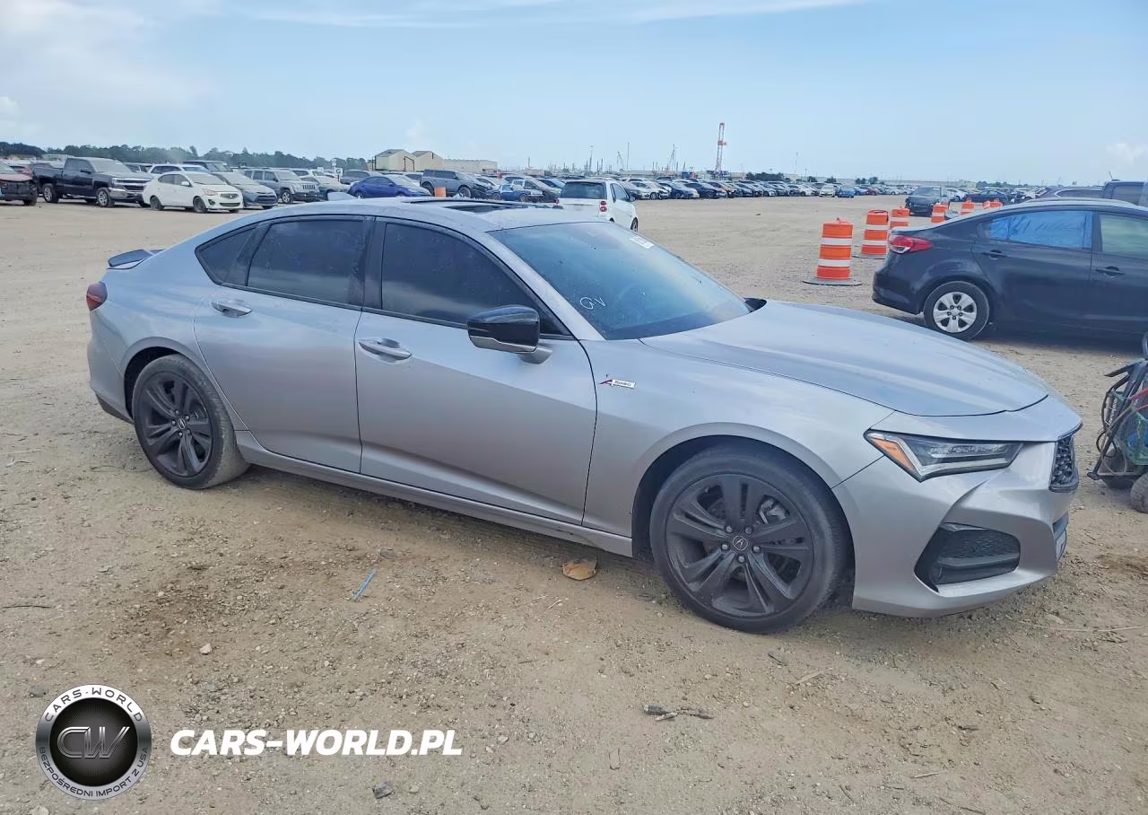 2021 Acura Tlx Tech A VIN:19UUB5F51MA012445 - 4