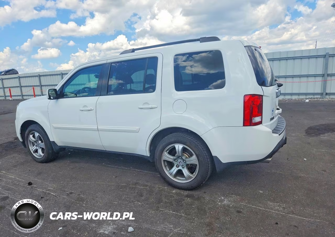 2013 Honda Pilot Exl VIN:5FNYF3H52DB006022 - 2