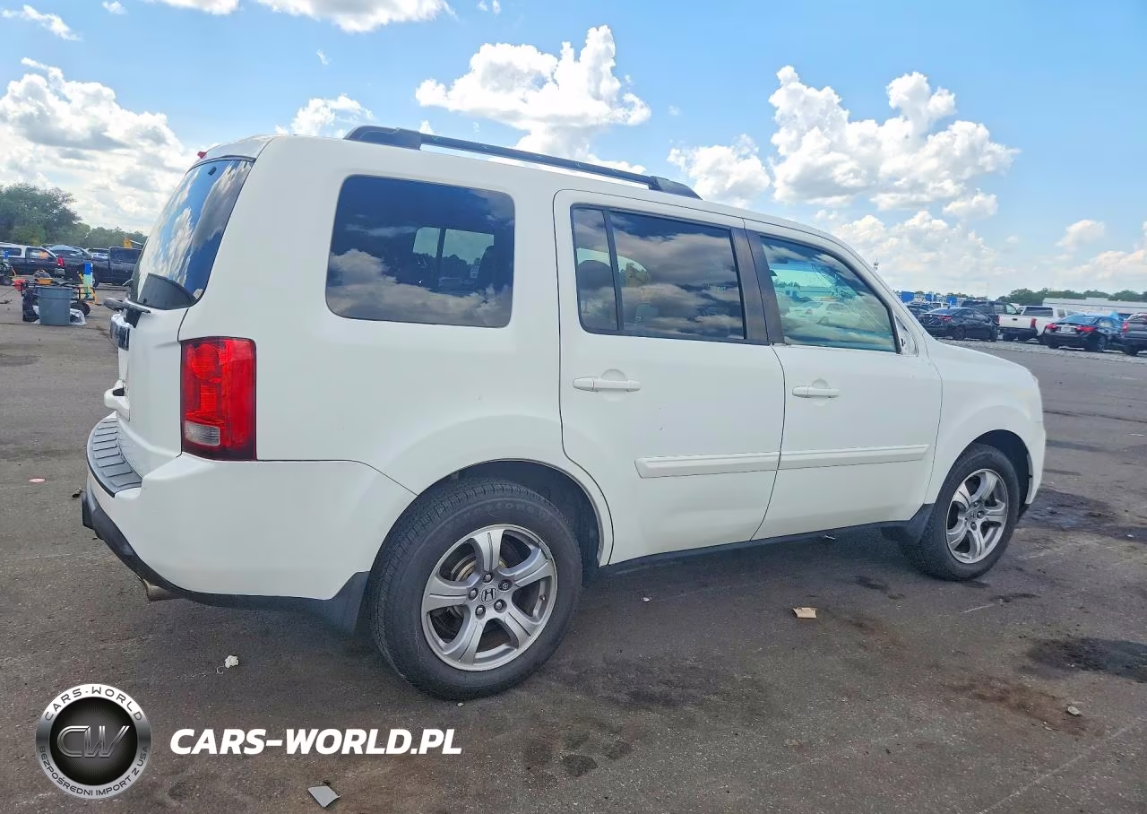 2013 Honda Pilot Exl VIN:5FNYF3H52DB006022 - 3