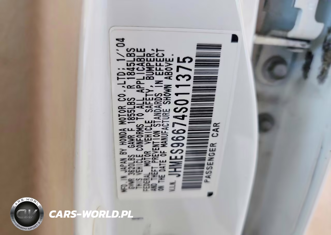 2004 Honda Civic Hybrid VIN:JHMES96674S011375 - 12