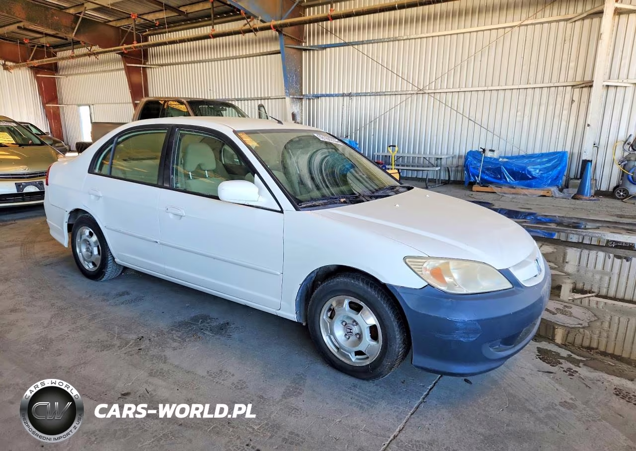 2004 Honda Civic Hybrid VIN:JHMES96674S011375 - 4