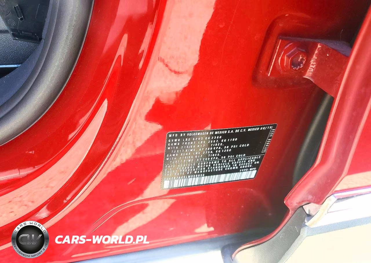 2020 Volkswagen Tiguan Se VIN:3VV3B7AX5LM006634 - 12