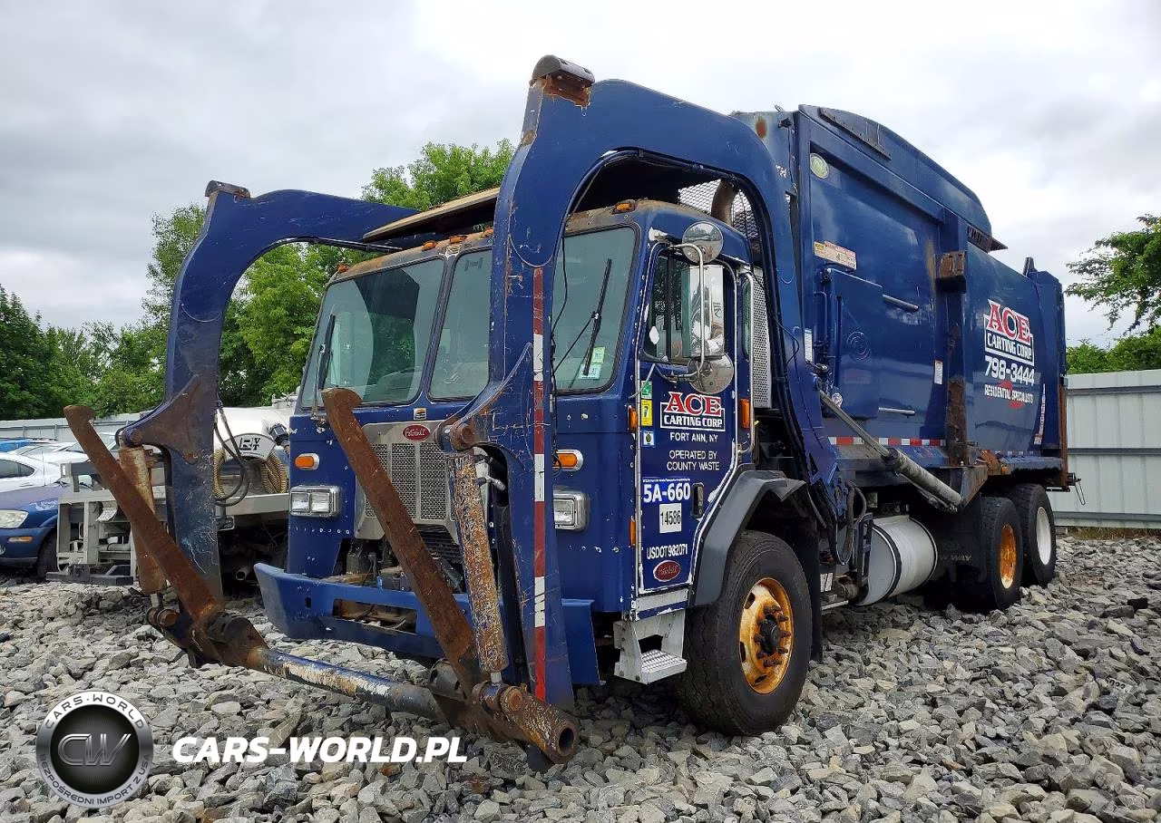 2016 Peterbilt 320 Refuse Truck VIN:3BPZLK0X5GF107189 - 2