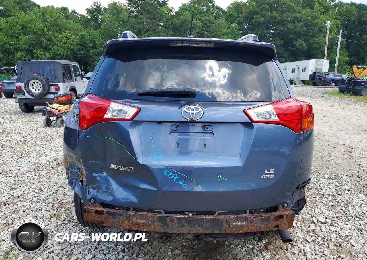 2013 Toyota Rav4 Le VIN:JTMBFREV3DD008995 - 6