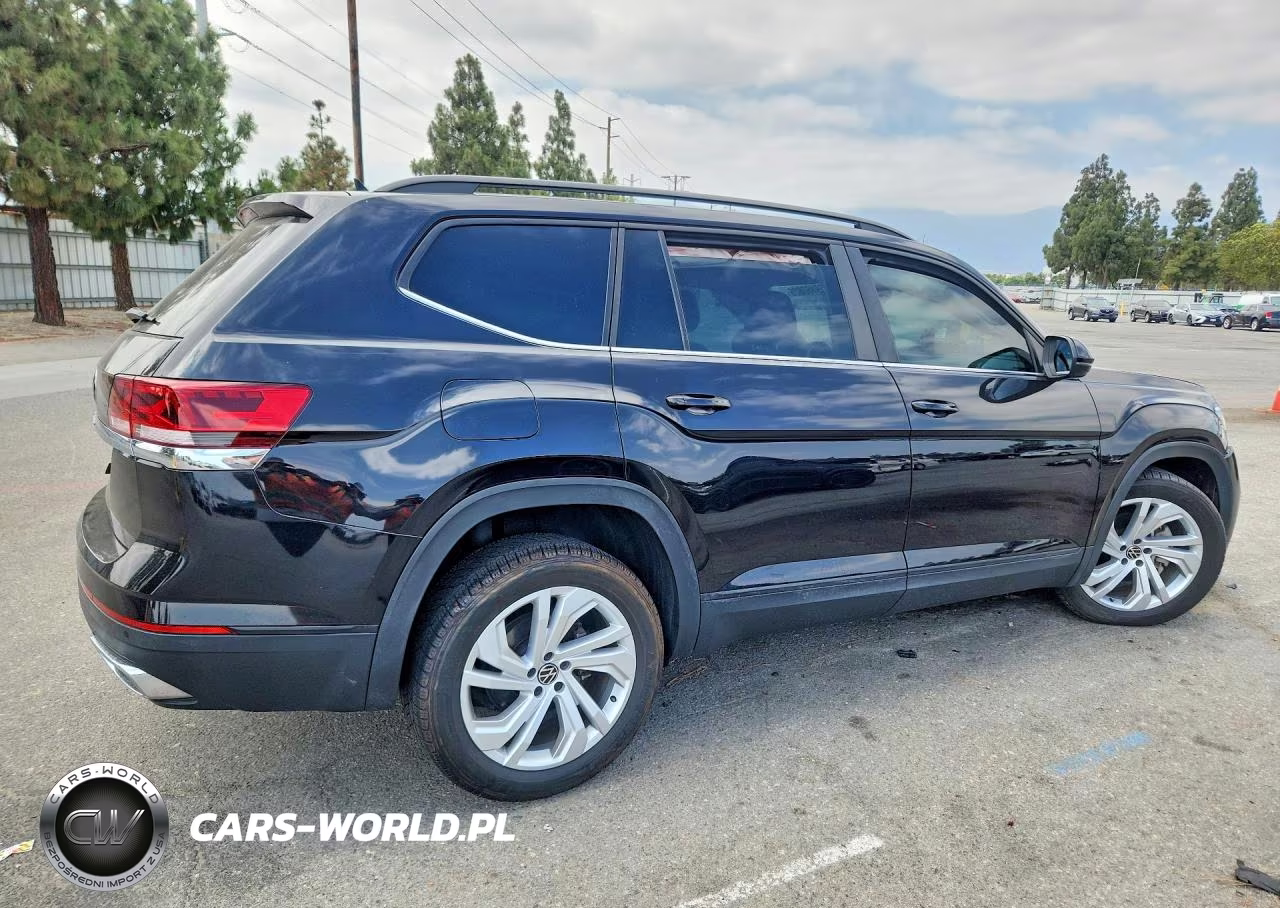 2021 Volkswagen Atlas Se VIN:1V2WR2CA1MC578689 - 3