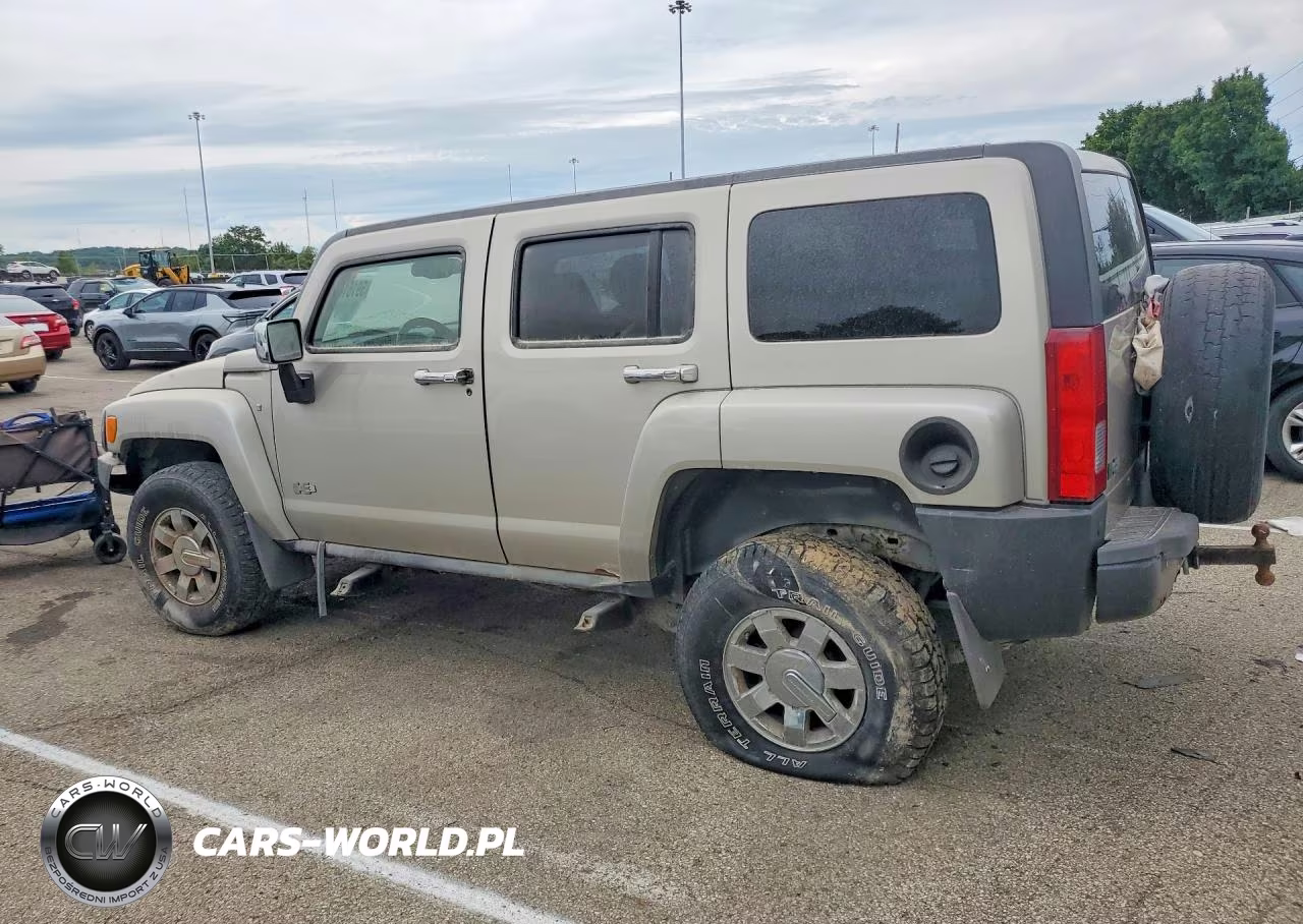 2008 Hummer H3 Luxury VIN:5GTEN43E588185951 - 2