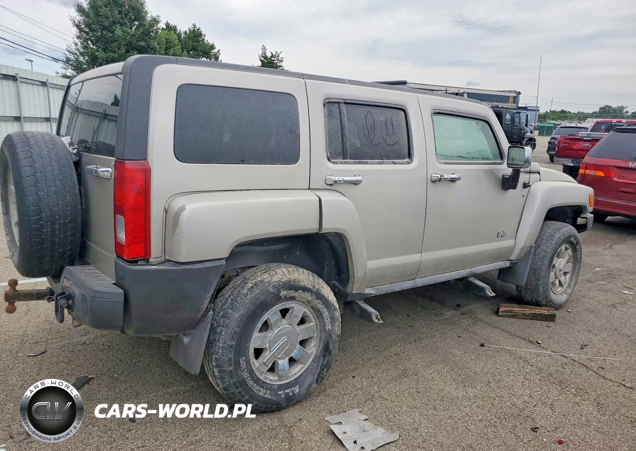 2008 Hummer H3 Luxury VIN:5GTEN43E588185951 - 3