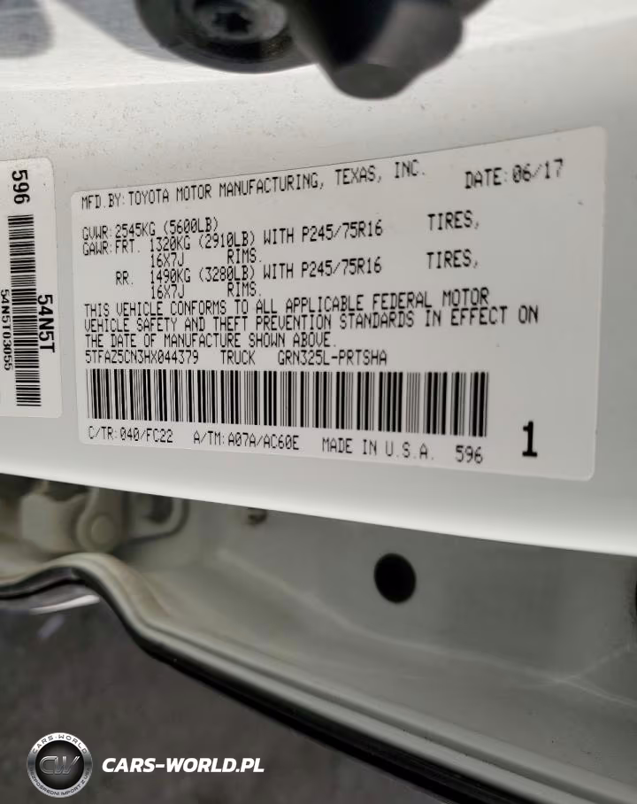 2017 Toyota Tacoma Double Cab VIN:5TFAZ5CN3HX044379 - 12