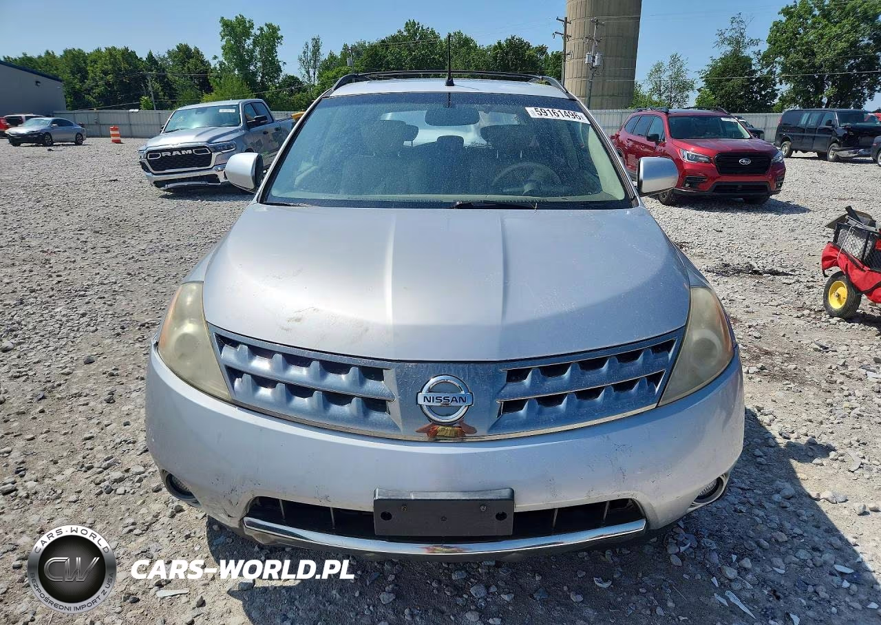 2007 Nissan Murano Sl VIN:JN8AZ08TX7W529704 - 5