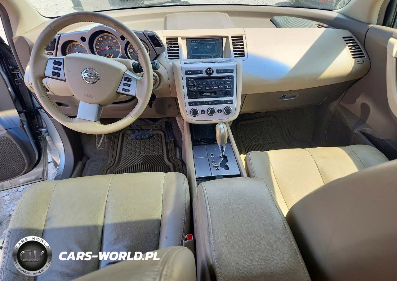 2007 Nissan Murano Sl VIN:JN8AZ08TX7W529704 - 8