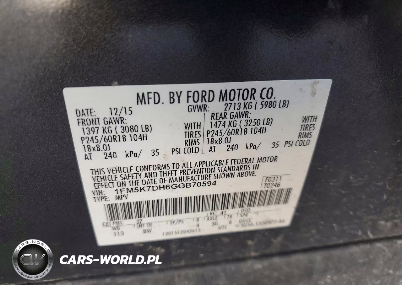 2016 Ford Explorer Xlt VIN:1FM5K7DH6GGB70594 - 13