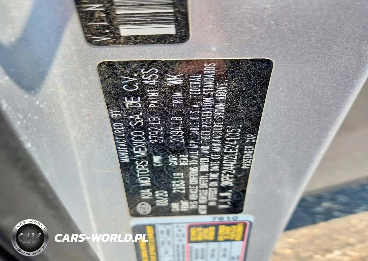 2020 Kia Forte Lxs VIN:3KPF24AD2LE241051 - 12