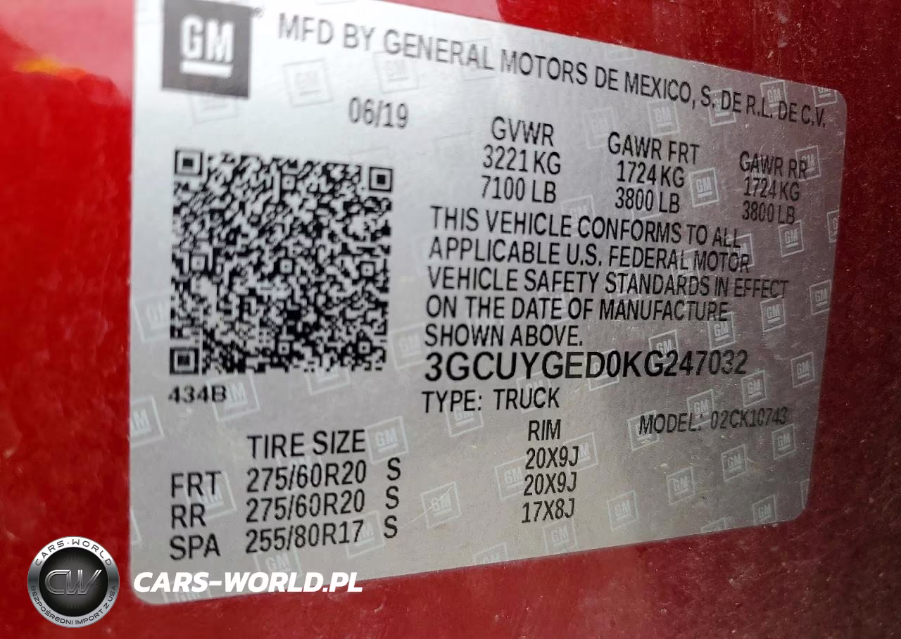 2019 Chevrolet Silverado K1500 Ltz VIN:3GCUYGED0KG247032 - 13