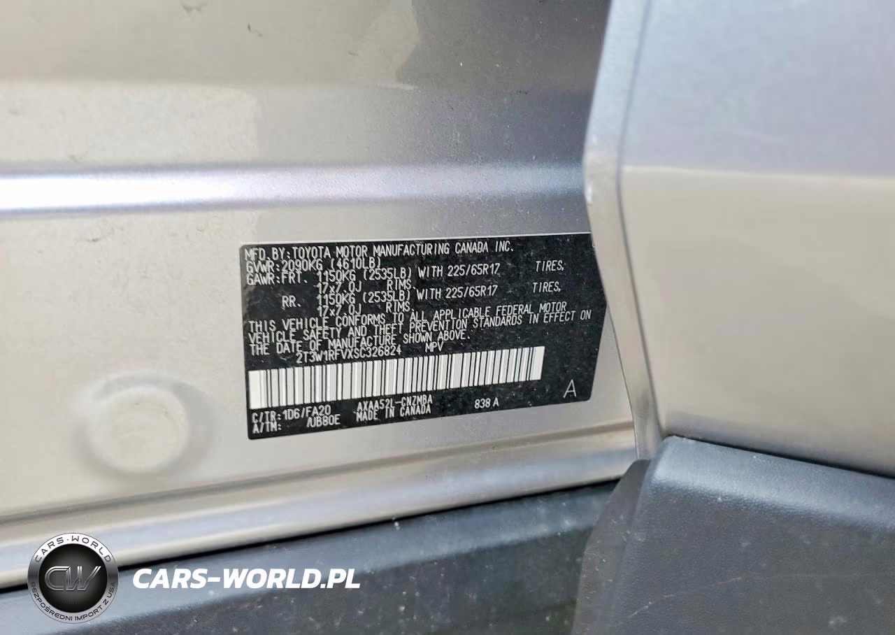 2025 Toyota Rav4 Xle VIN:2T3W1RFVXSC326824 - 13