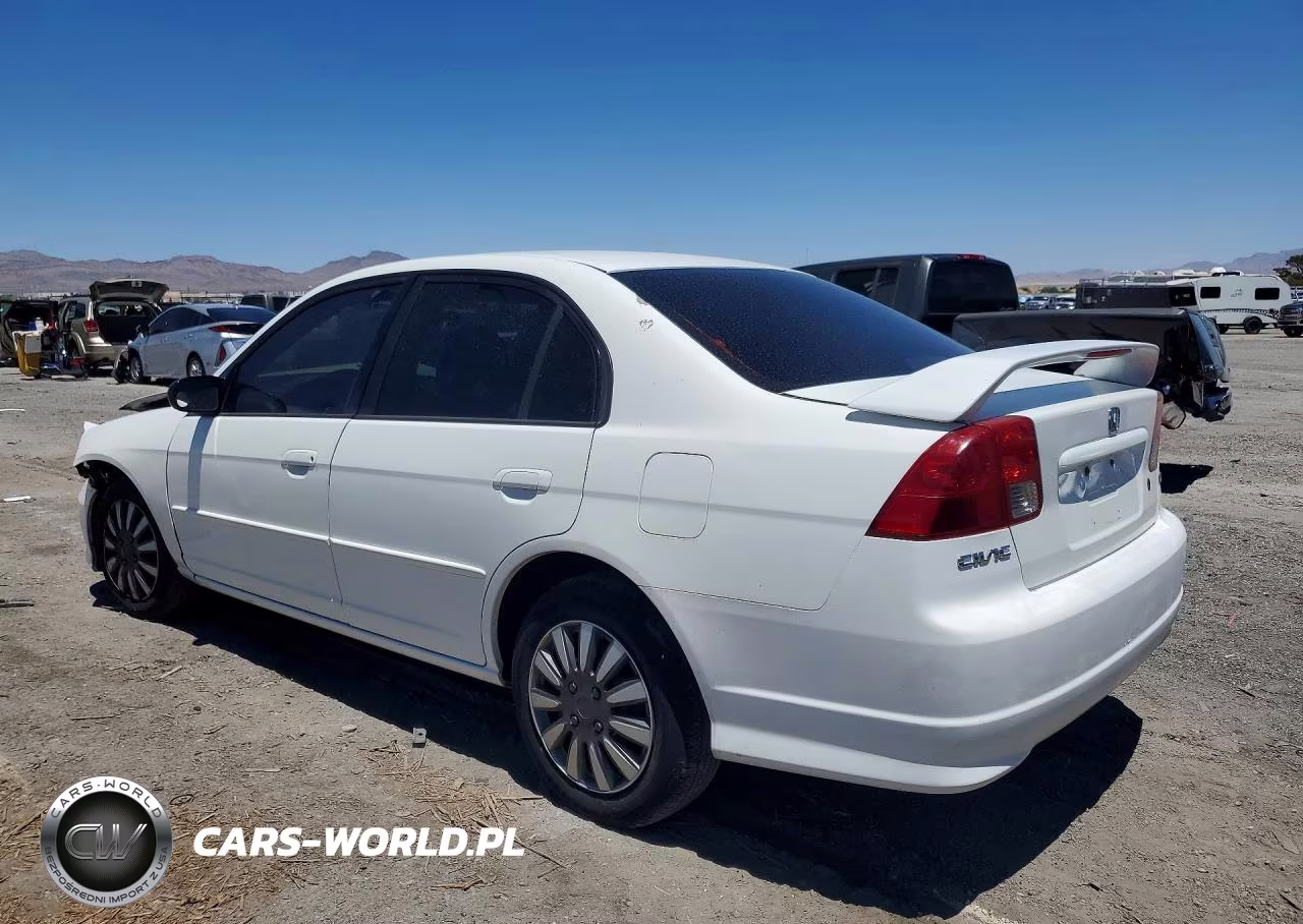 2004 Honda Civic Lx VIN:1HGES16574L013472 - 2