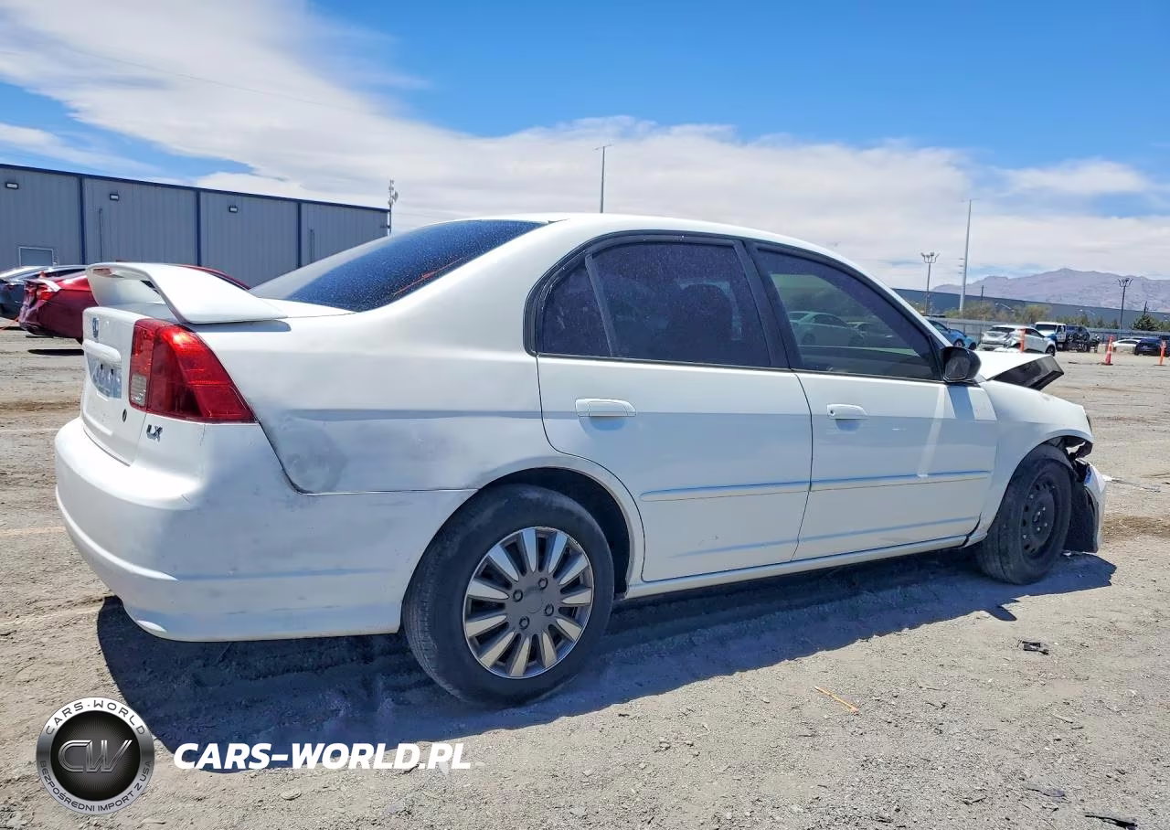 2004 Honda Civic Lx VIN:1HGES16574L013472 - 3