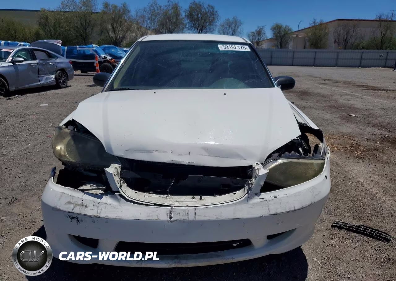 2004 Honda Civic Lx VIN:1HGES16574L013472 - 5