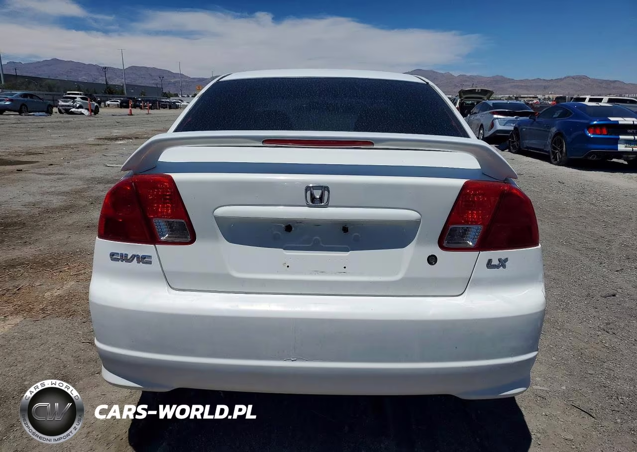 2004 Honda Civic Lx VIN:1HGES16574L013472 - 6