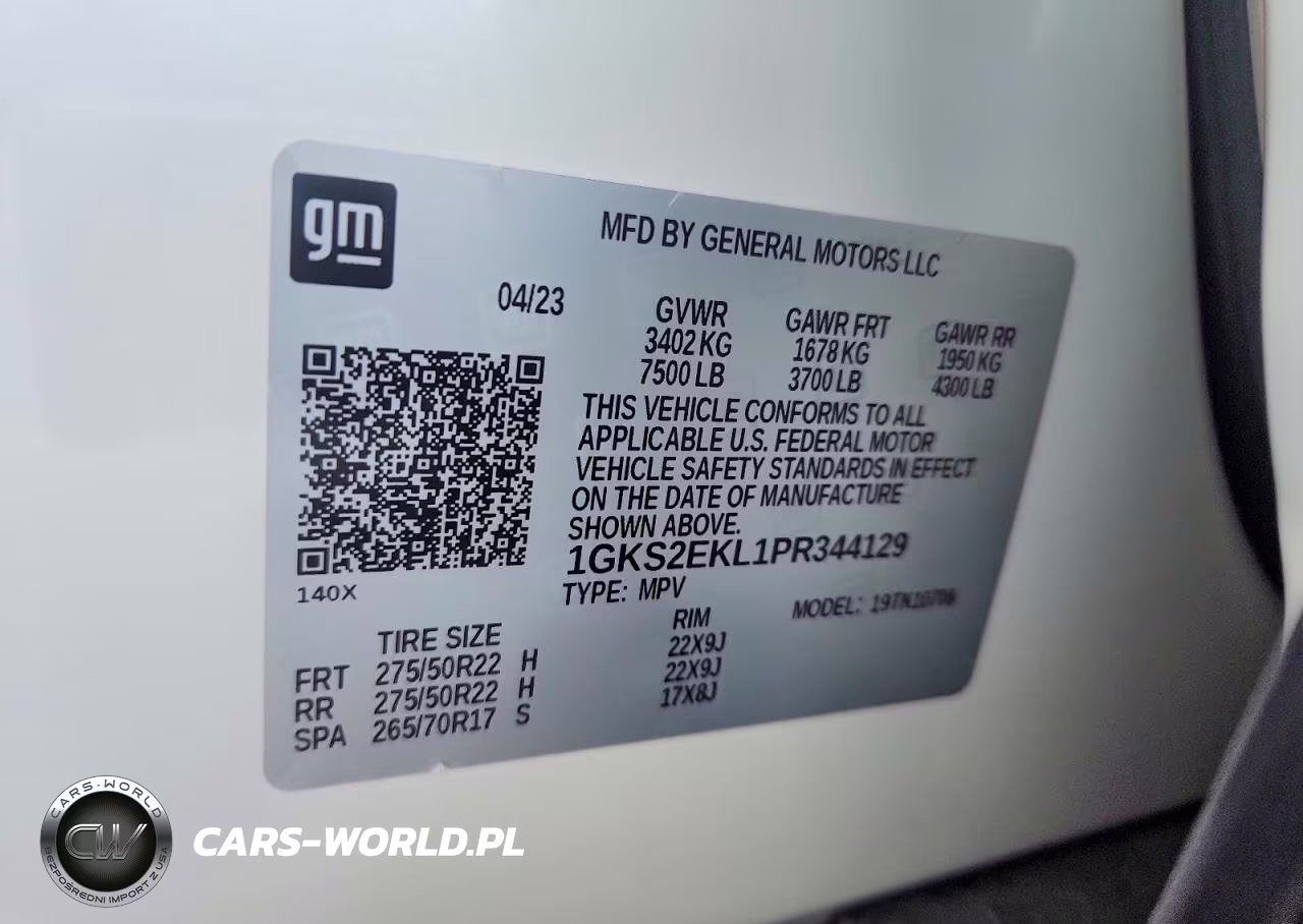 2023 GMC Yukon Denali Ultimate VIN:1GKS2EKL1PR344129 - 12