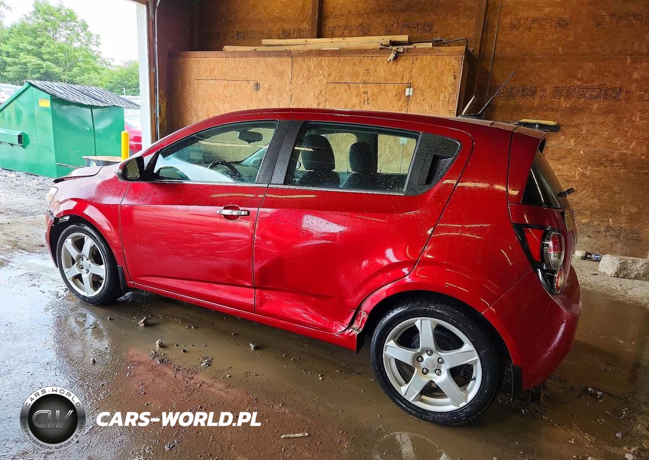 2012 Chevrolet Sonic Ltz VIN:1G1JE6SB9C4217527 - 2