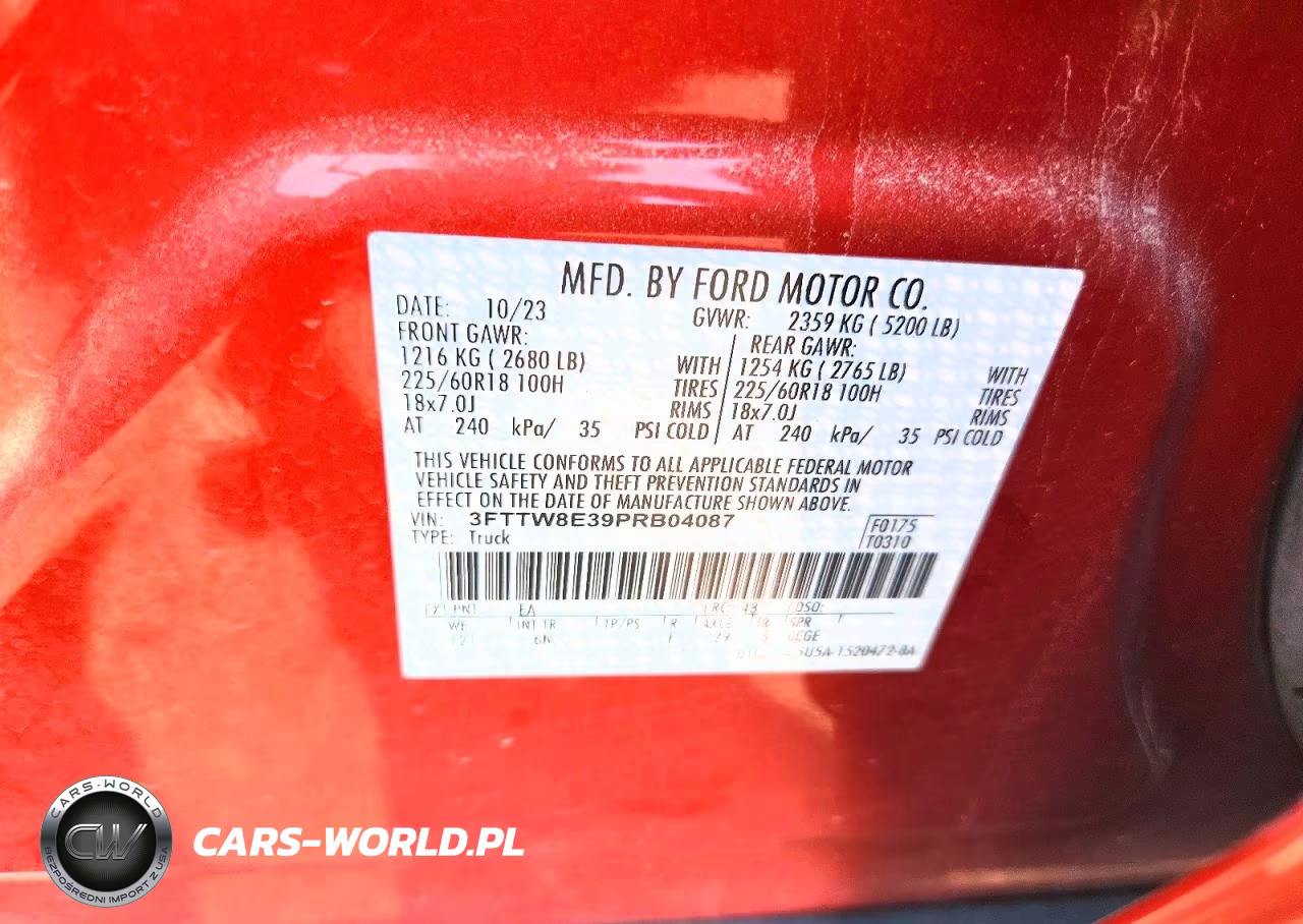 2023 Ford Maverick Xl VIN:3FTTW8E39PRB04087 - 13